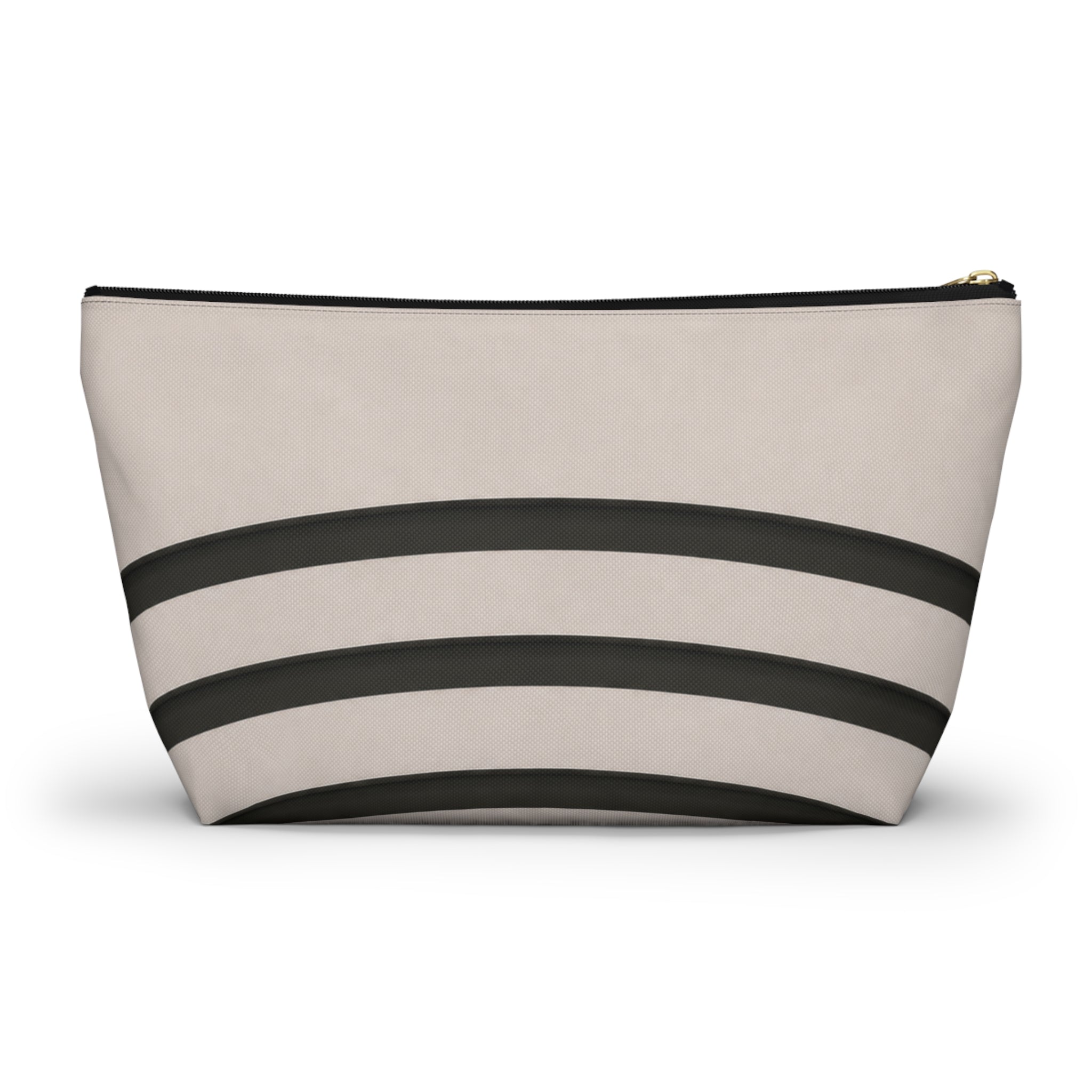Guggenheim Museum Makeup Bag — T‑Bottom Accessory Pouch