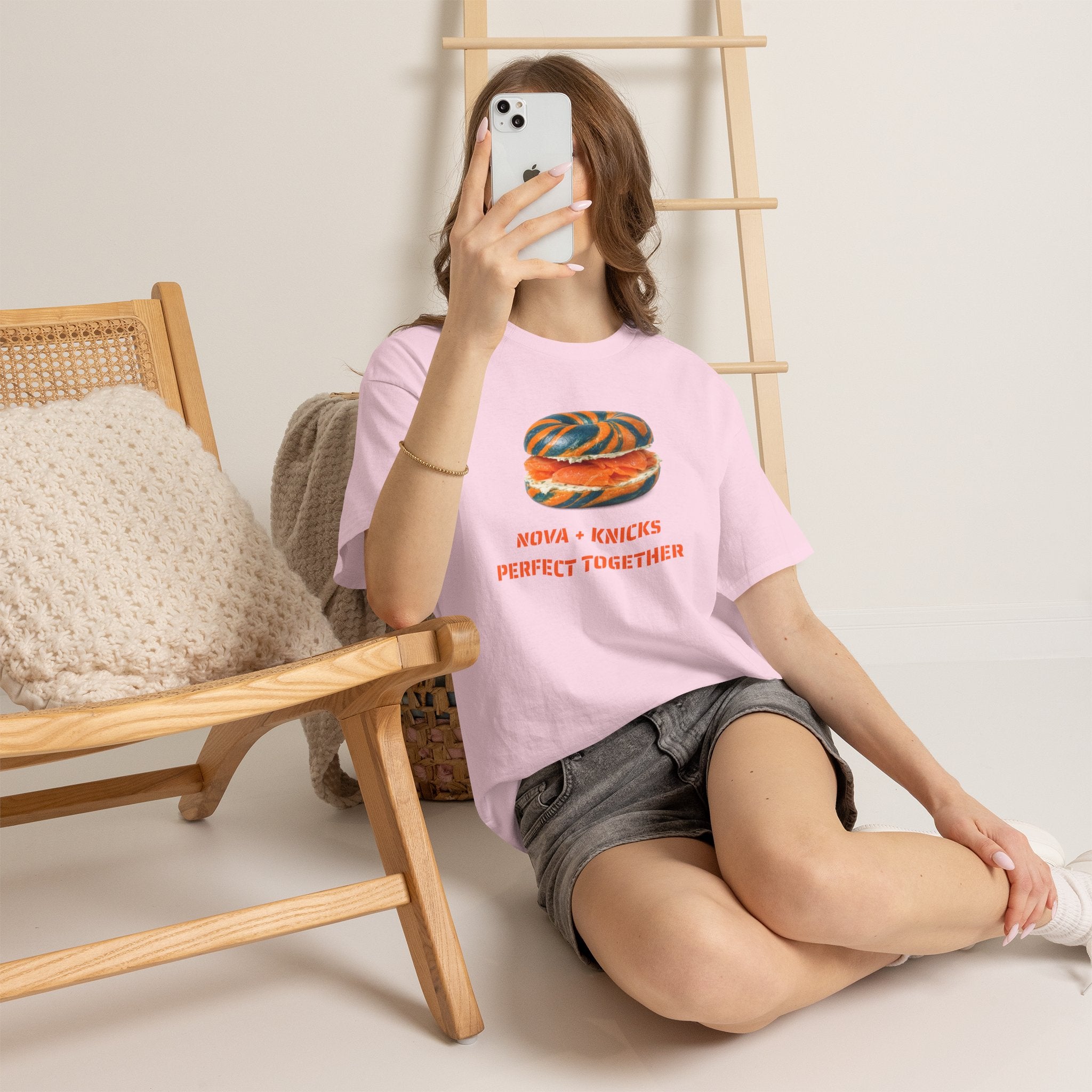 Nova Knicks Tee | New York Basketball Bagel T-Shirt