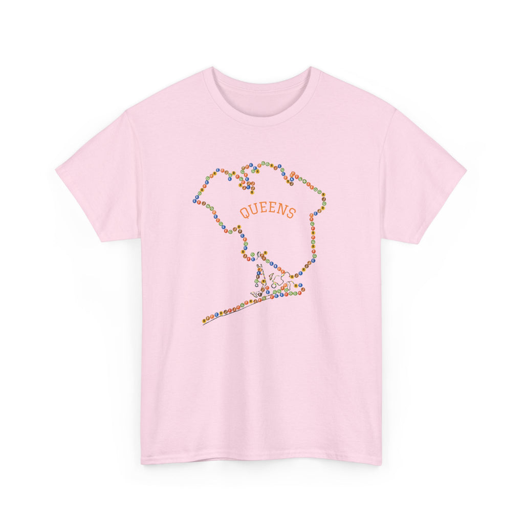 Queens Map T-Shirt | Subway Signs Tee