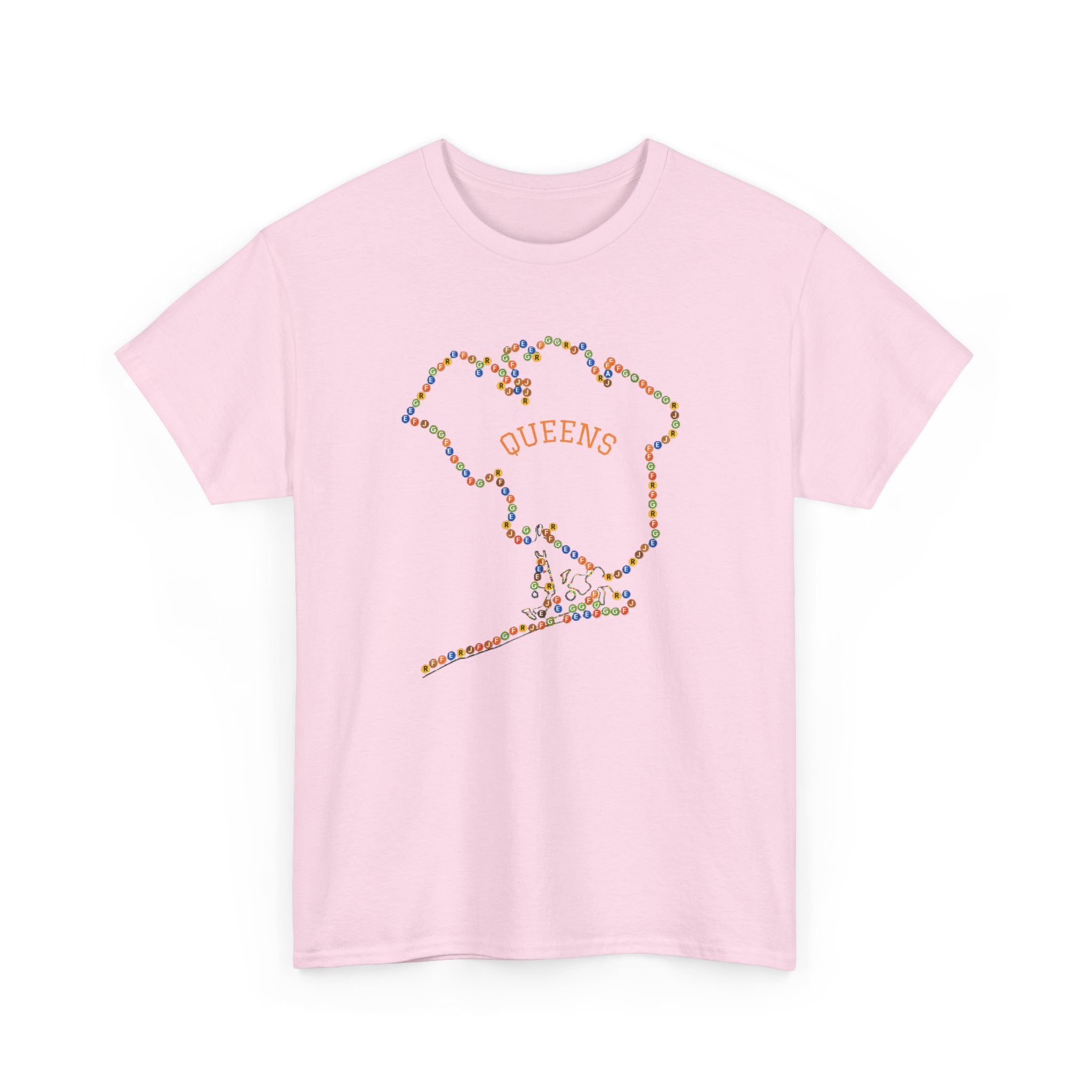 Queens Map T-Shirt | Subway Signs Tee
