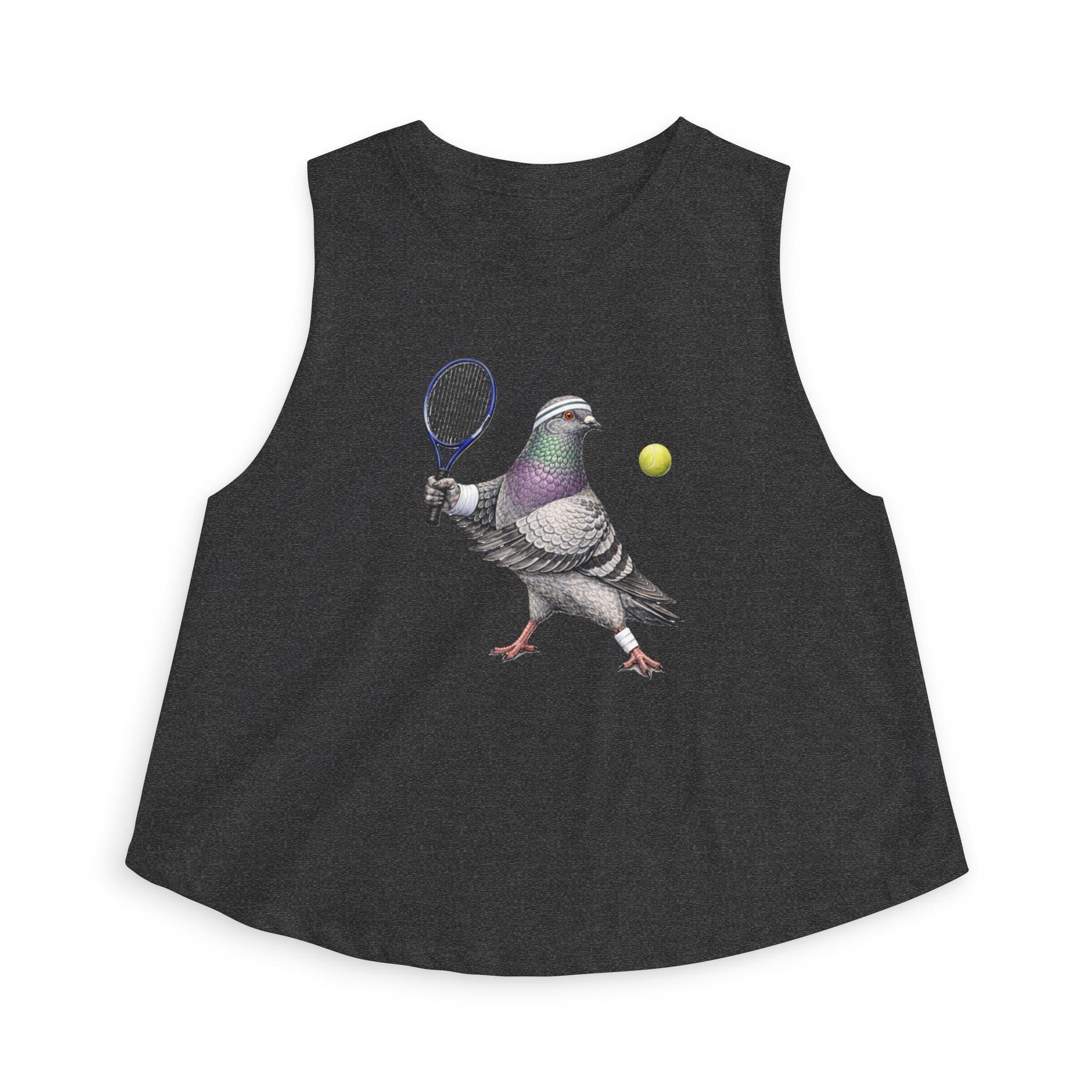 Forest Hills NYC Pigeon Crop Top — Tennis Bird Lovers Crop Top