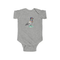 Customizable Manhattan NYC Pigeon Baby Onesie | New Yorker Reveal Infant Bodysuit