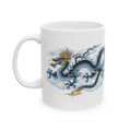 Chinatown NYC Dragon Ceramic Mug — Chinese Mythology Coffee Cup 11oz