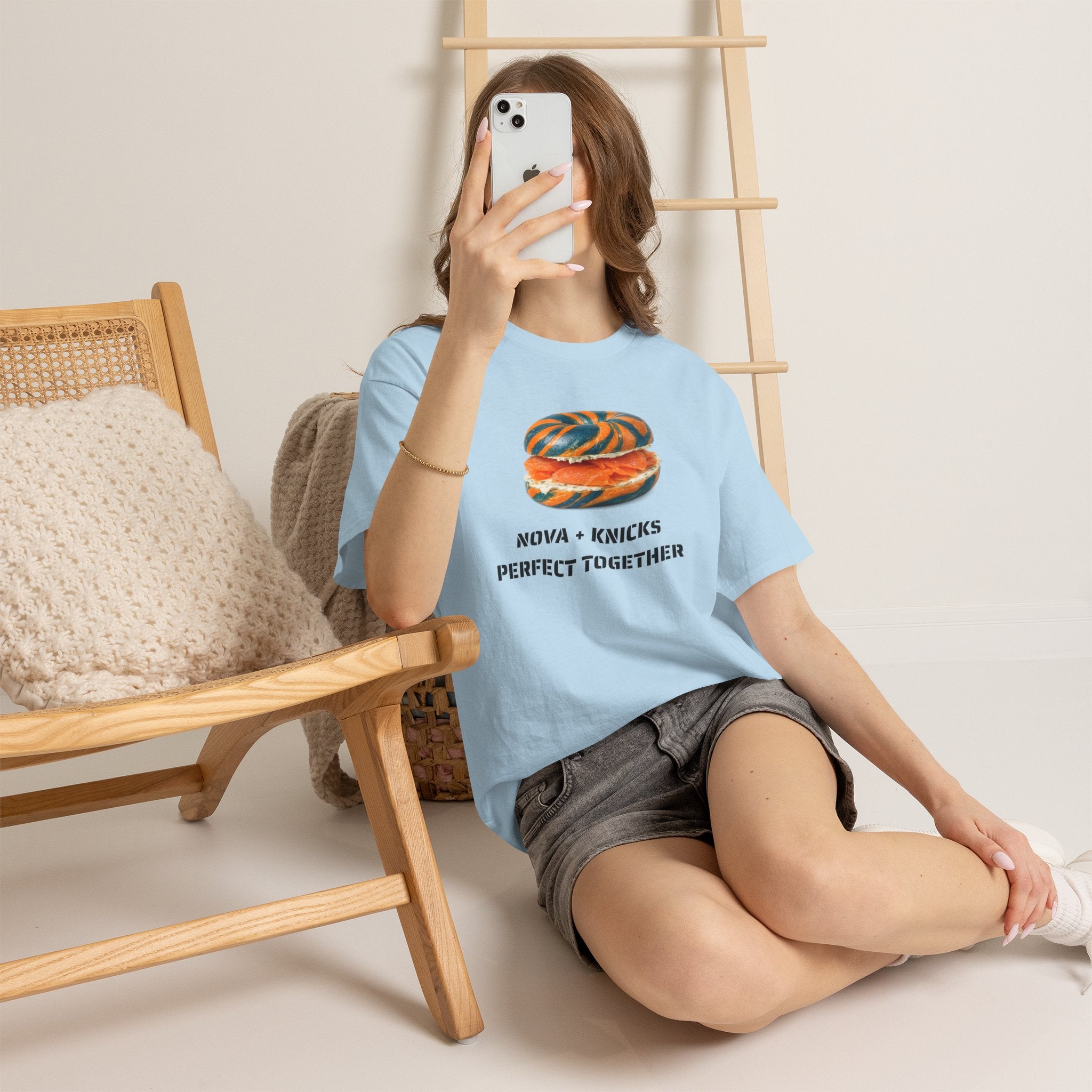 Nova Knicks Tee | New York Basketball Bagel T-Shirt
