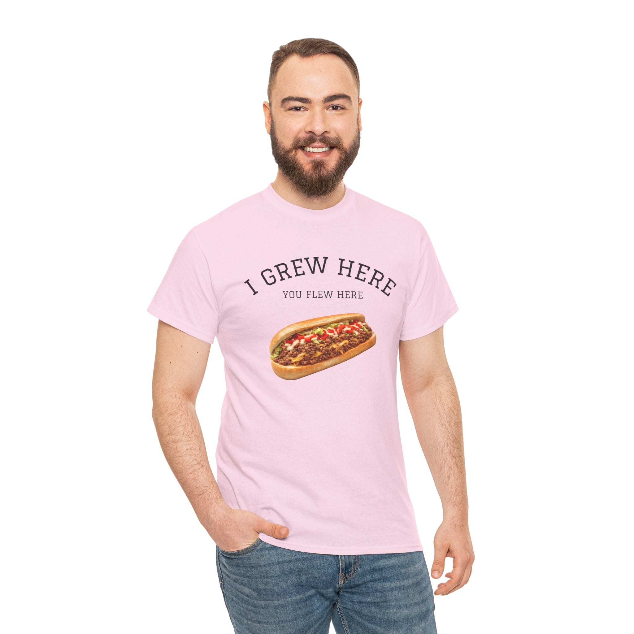Chopped Cheese T-Shirt | I Grew Here You Flew Here New York City Bodega Food Tee