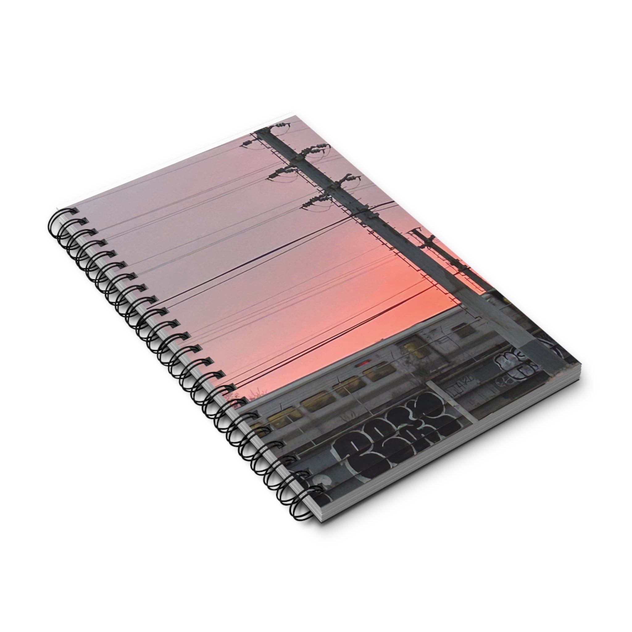 New York City Subway Train Spiral Journal   NYC Graffiti  Notebook