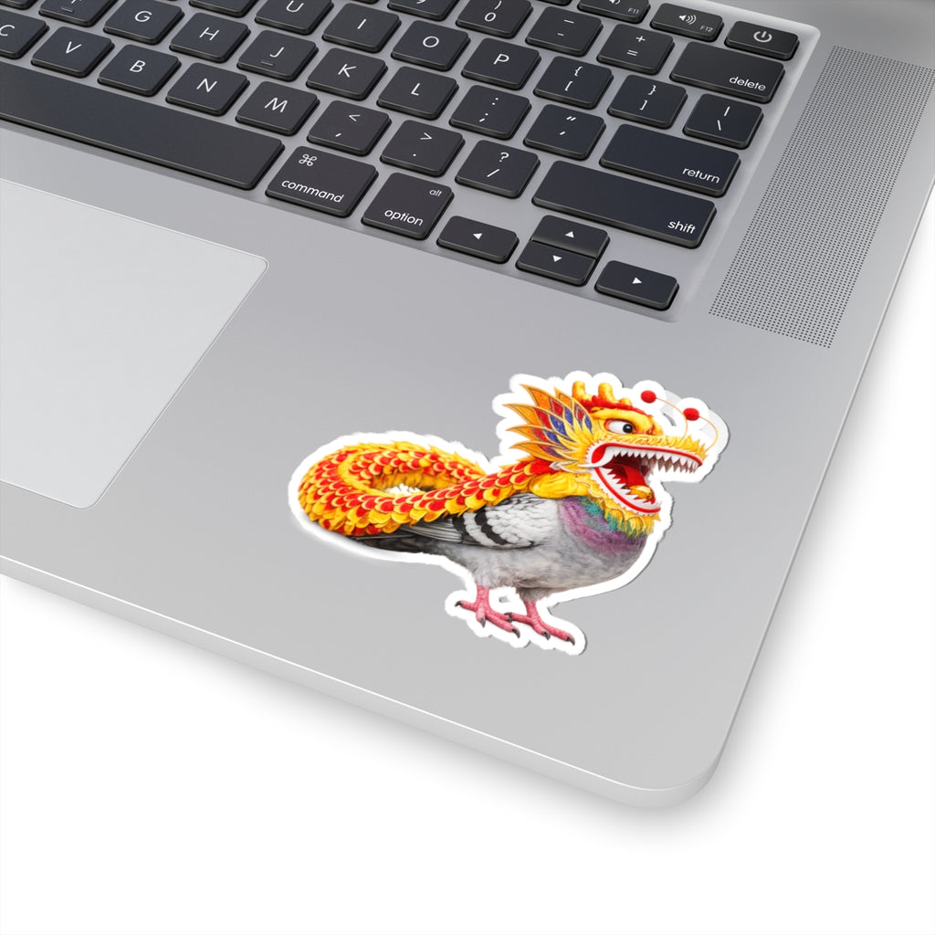Chinatown NYC Pigeon 3" x 3" Sticker