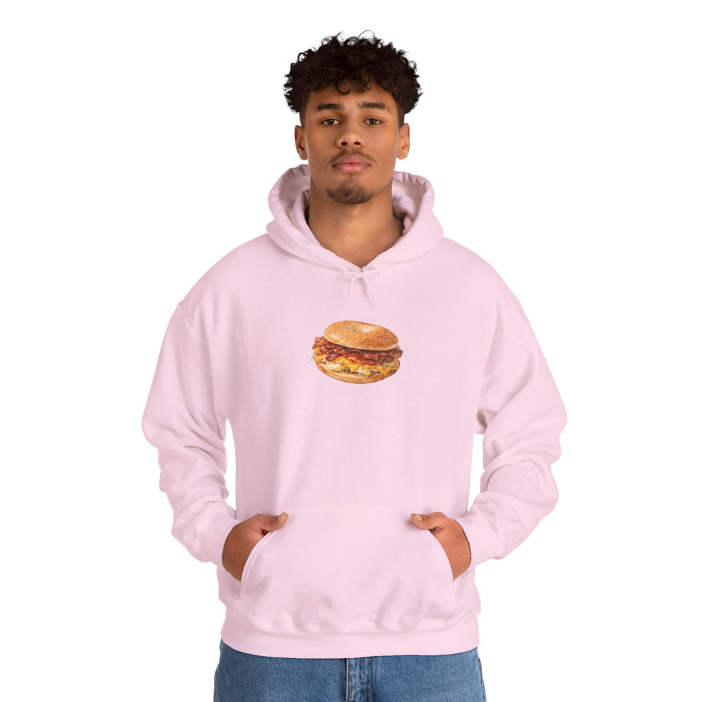 NYC Bacon Egg and Cheese Hoodie — New York Bodega Sandwich Hooded Sweatshirt