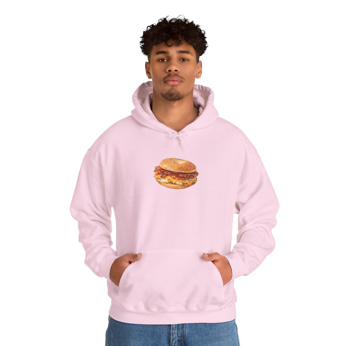 NYC Bacon Egg and Cheese Hoodie — New York Bodega Sandwich Hooded Sweatshirt