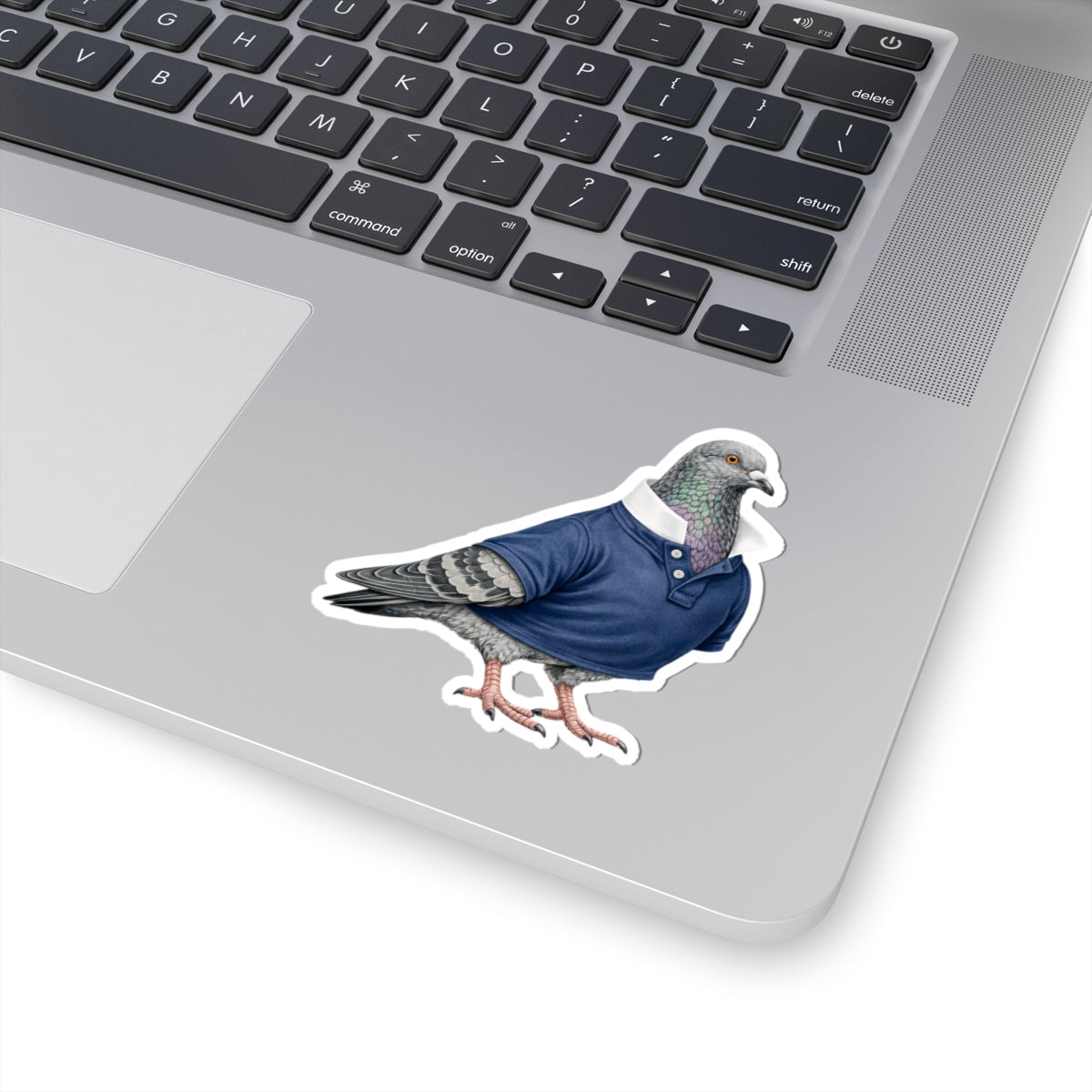 Upper East Side NYC Pigeon 3" x 3" Sticker
