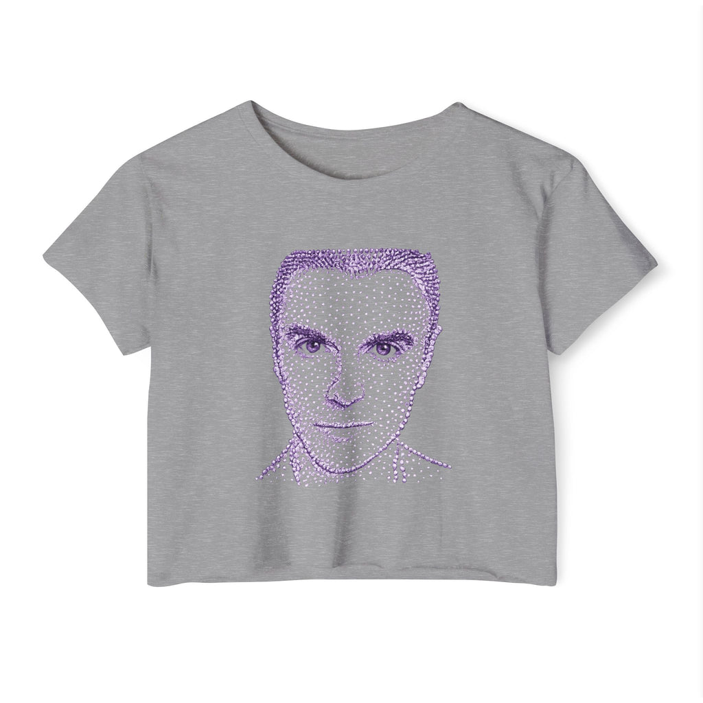 Alien David Byrne Crop Top T-shirt   Music Tee