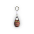 Lower East Side NYC Pigeon Mini Plush Keychain |  LES Pickle Salesman Bird Lovers Plushie Bag Charm