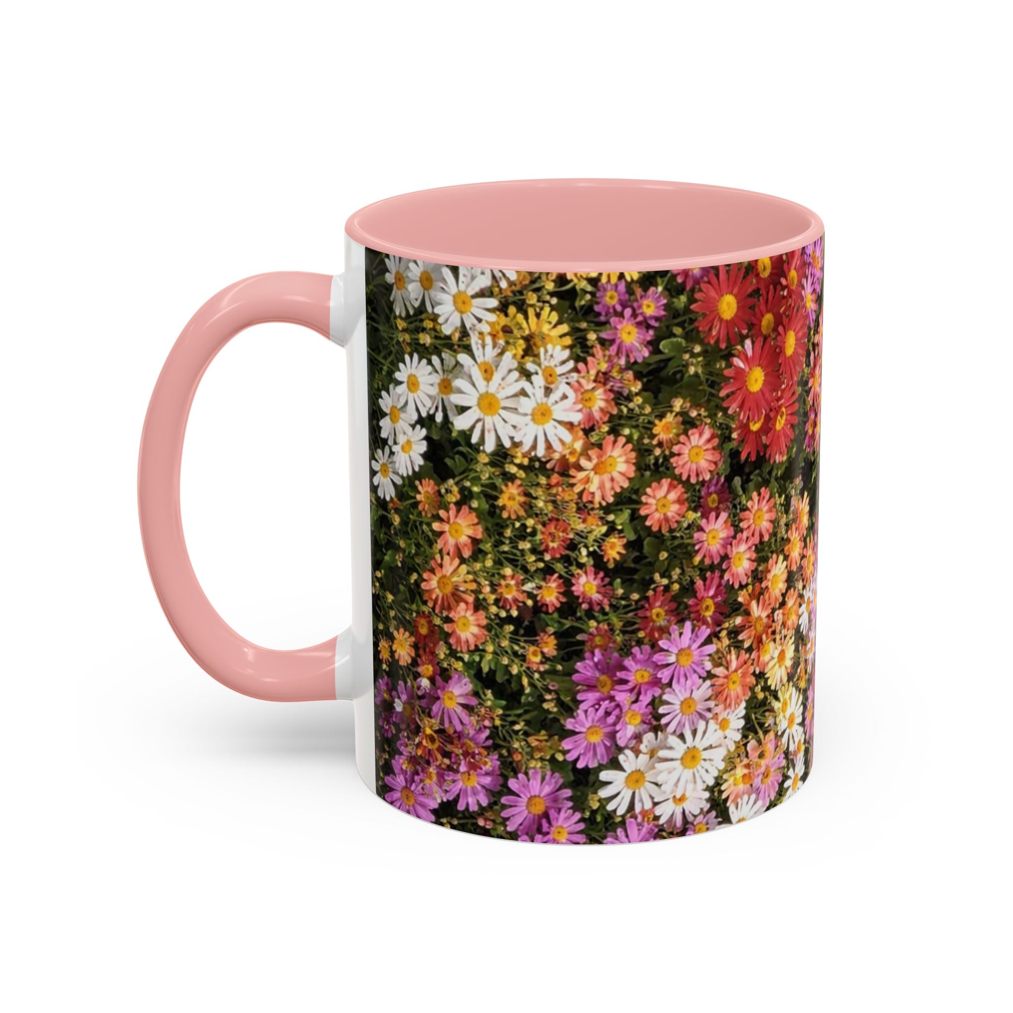 Central Park Korean Chrysanthemum Accent Coffee Mug — Tea Mug 11oz