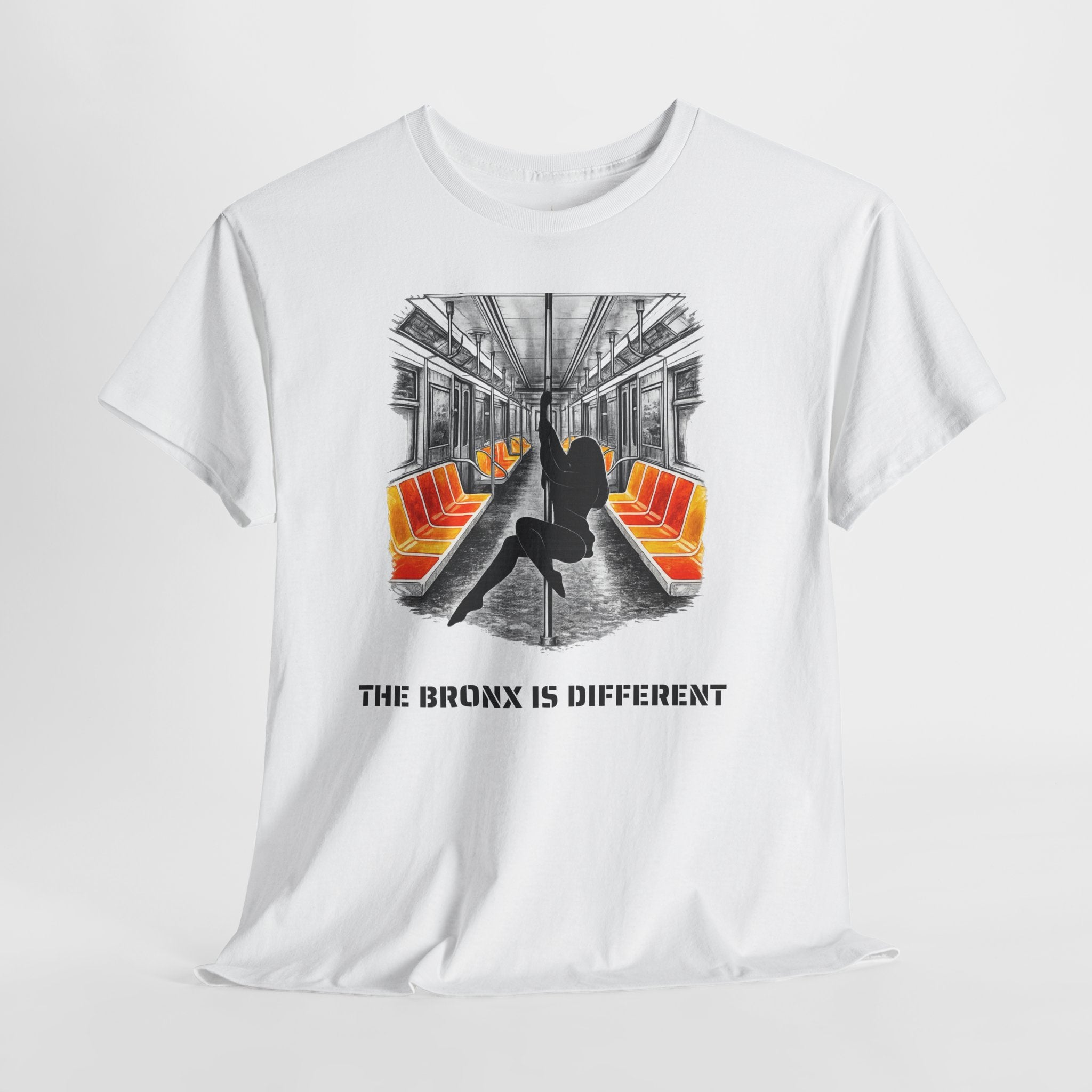 Camiseta de bailarina de barra del metro del Bronx | Camiseta de bailarina de barra de NYC