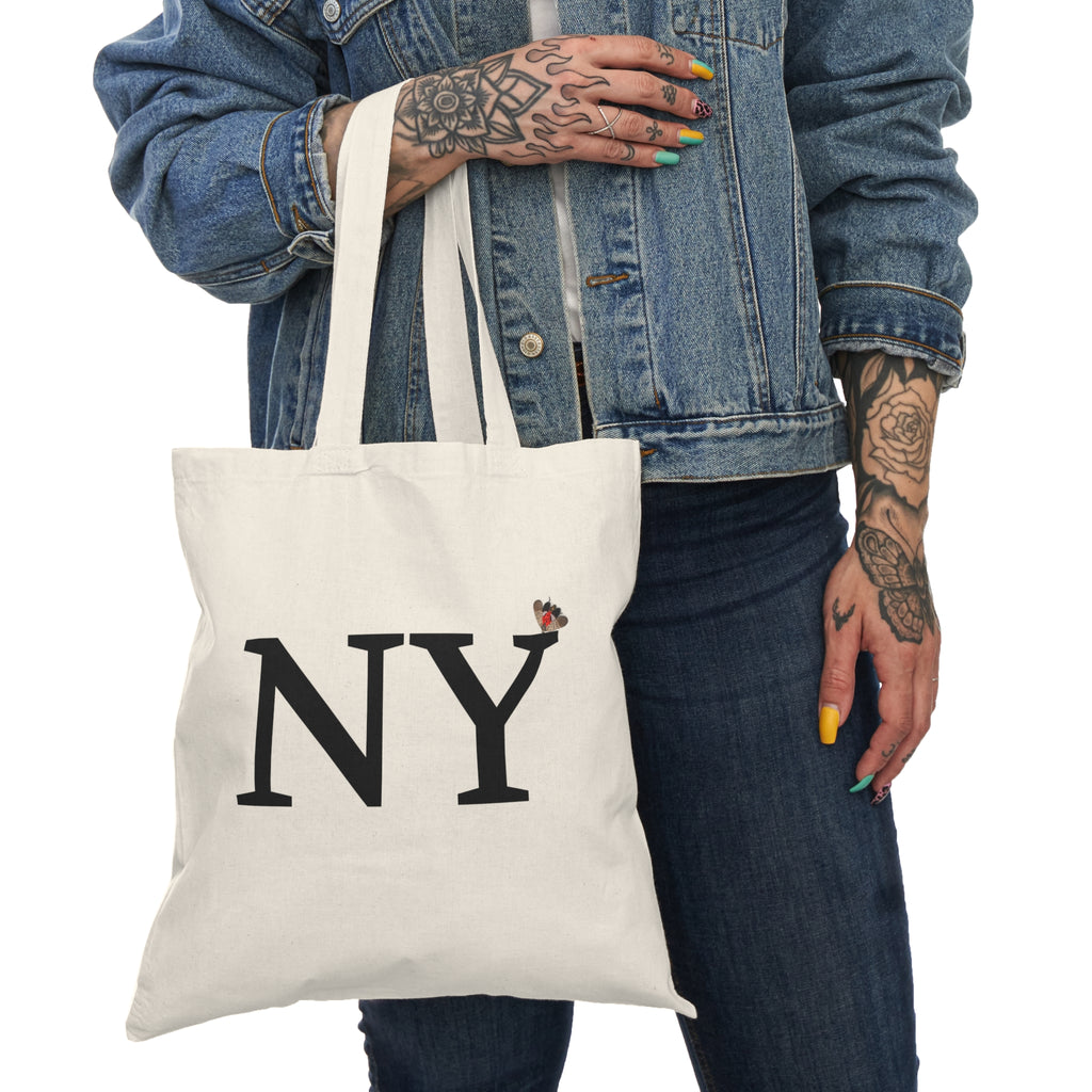NY Lanternfly Subway Tote Bag | New York with Lanternfly bag