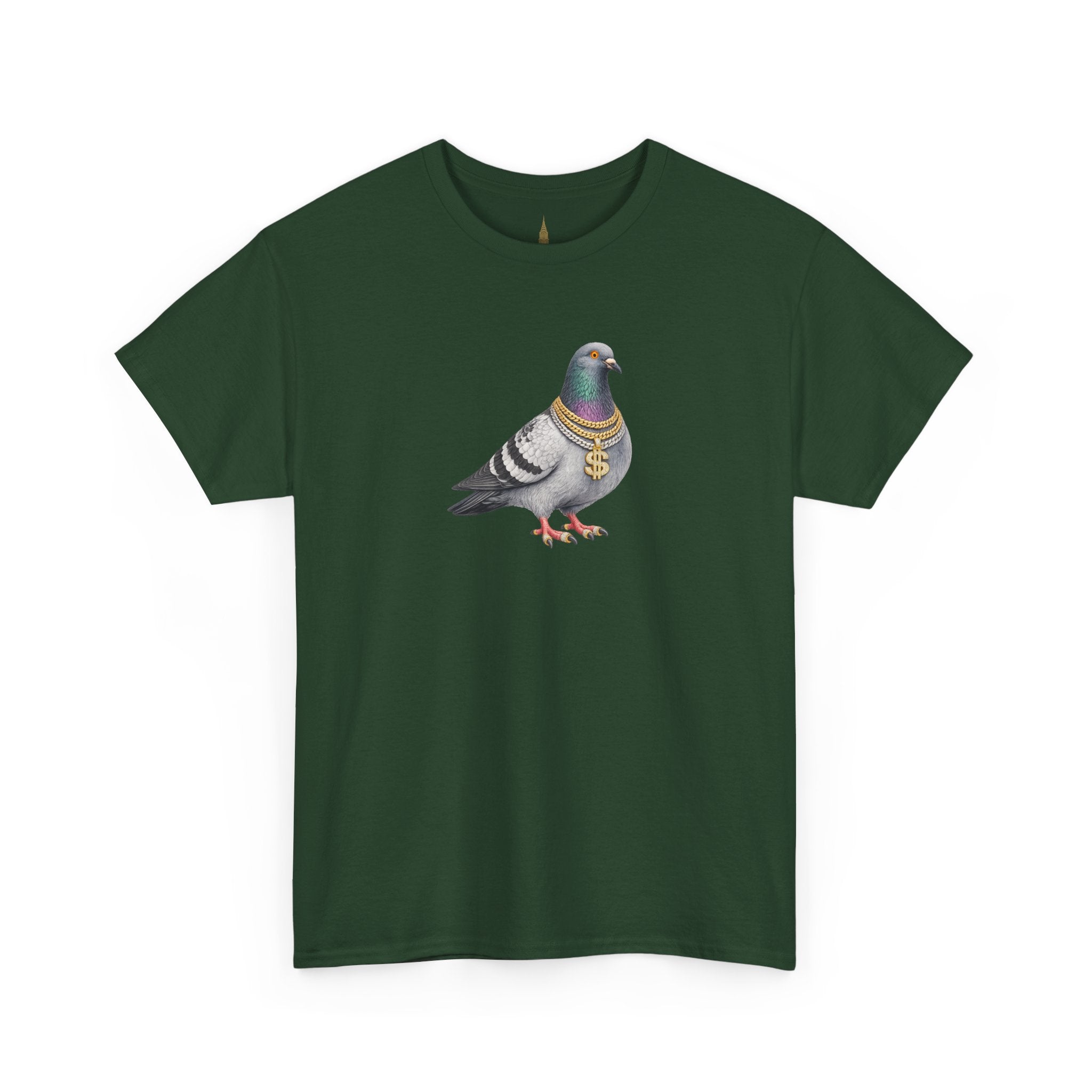 Customizable Diamond District NYC Pigeon T-Shirt | New York Jeweler Tee