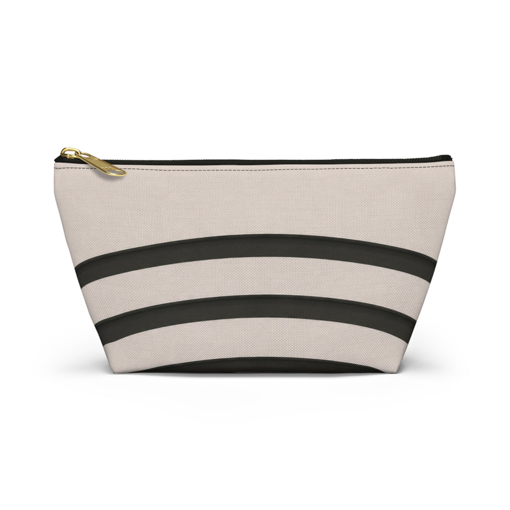 Guggenheim Museum Makeup Bag — T‑Bottom Accessory Pouch