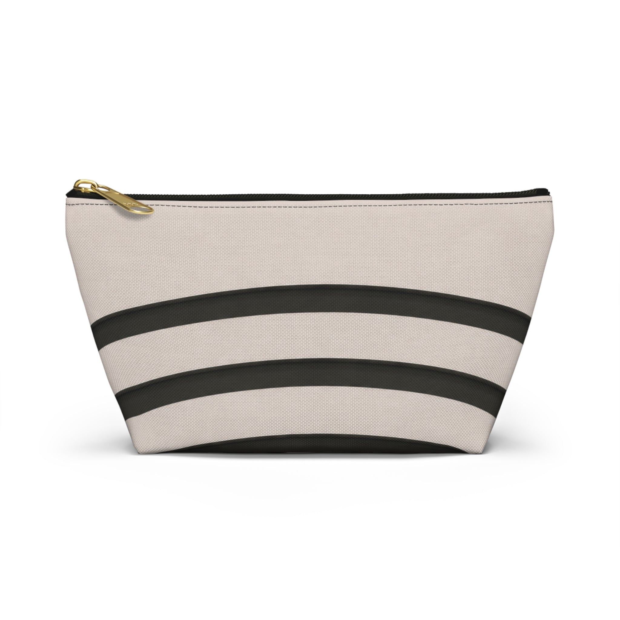 Guggenheim Museum Makeup Bag — T‑Bottom Accessory Pouch
