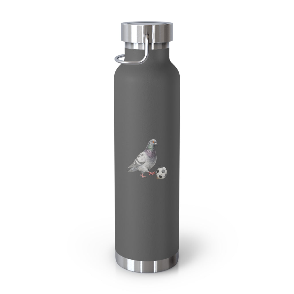 Customizable Corona NYC Pigeon 22oz Water Bottle | New York Soccer Player Copper Vacuum Insulated