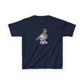 Customizable Queens NYC Pigeon Kid Tee —  Cute Bird  Baseball Fan T-Shirt for Children