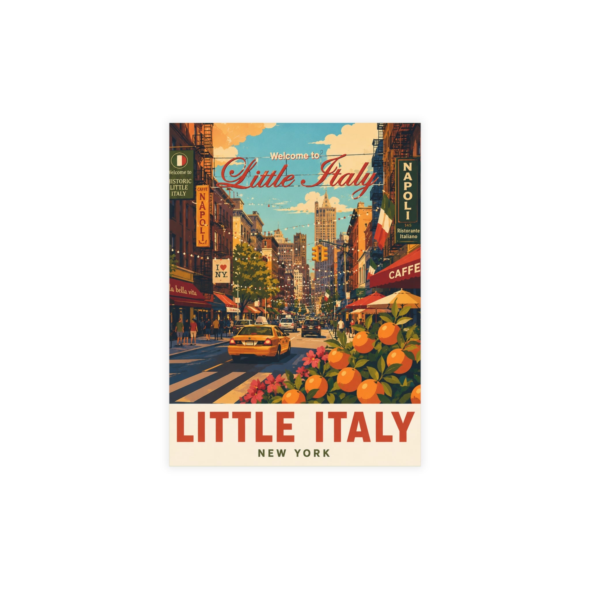 Little Italy Postcard Bundle (envelopes included)