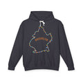 Brooklyn Map Subway Hoodie | New York Borough Outline Hooded Sweatshirt