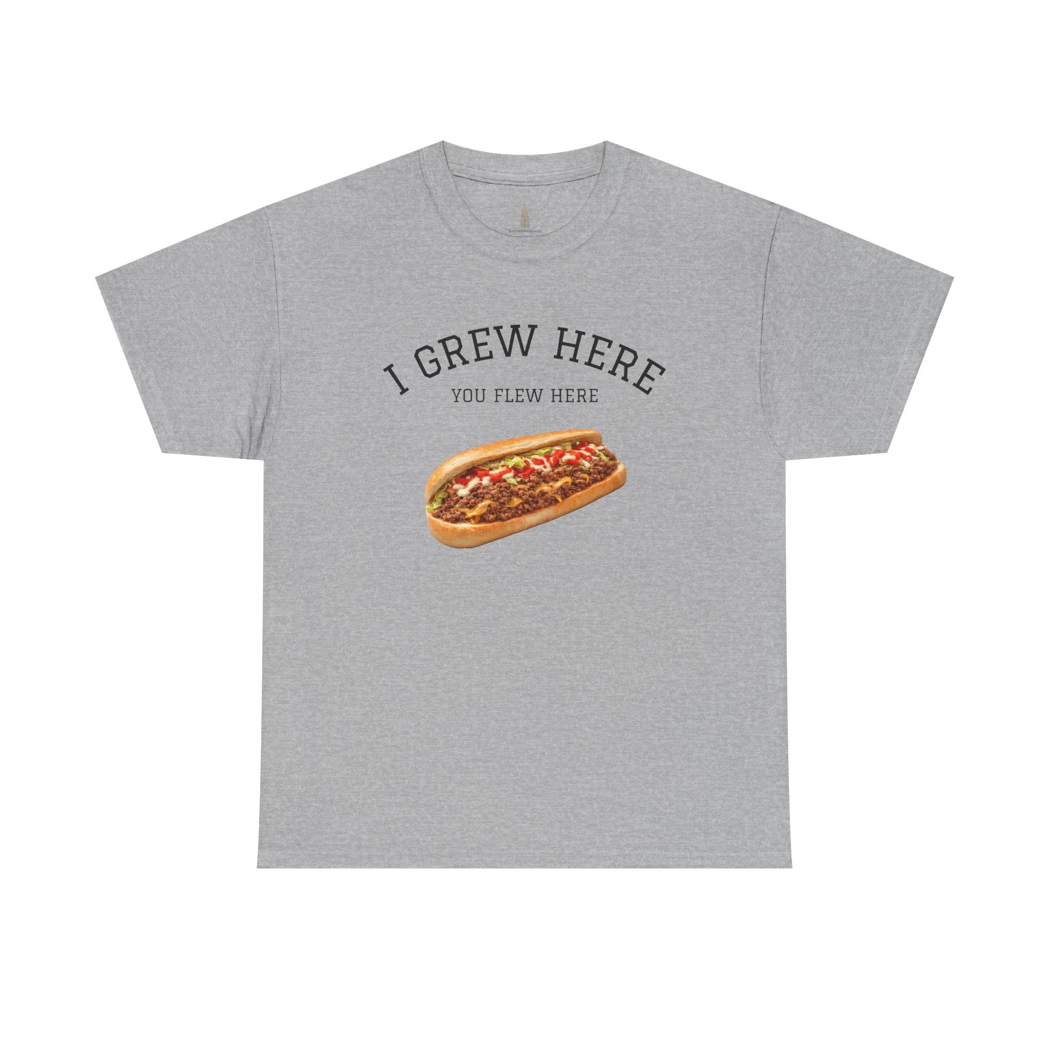 Chopped Cheese T-Shirt | I Grew Here You Flew Here New York City Bodega Food Tee