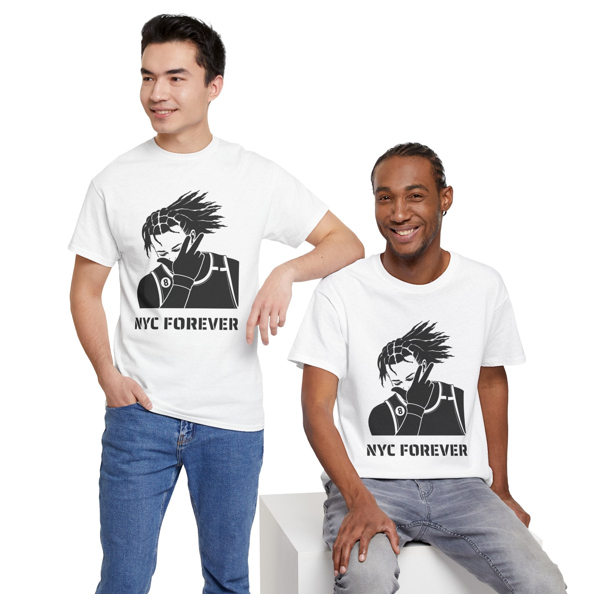 New York Basketball Jalen Brunson Graphic Tee | NYC Forever T-Shirt