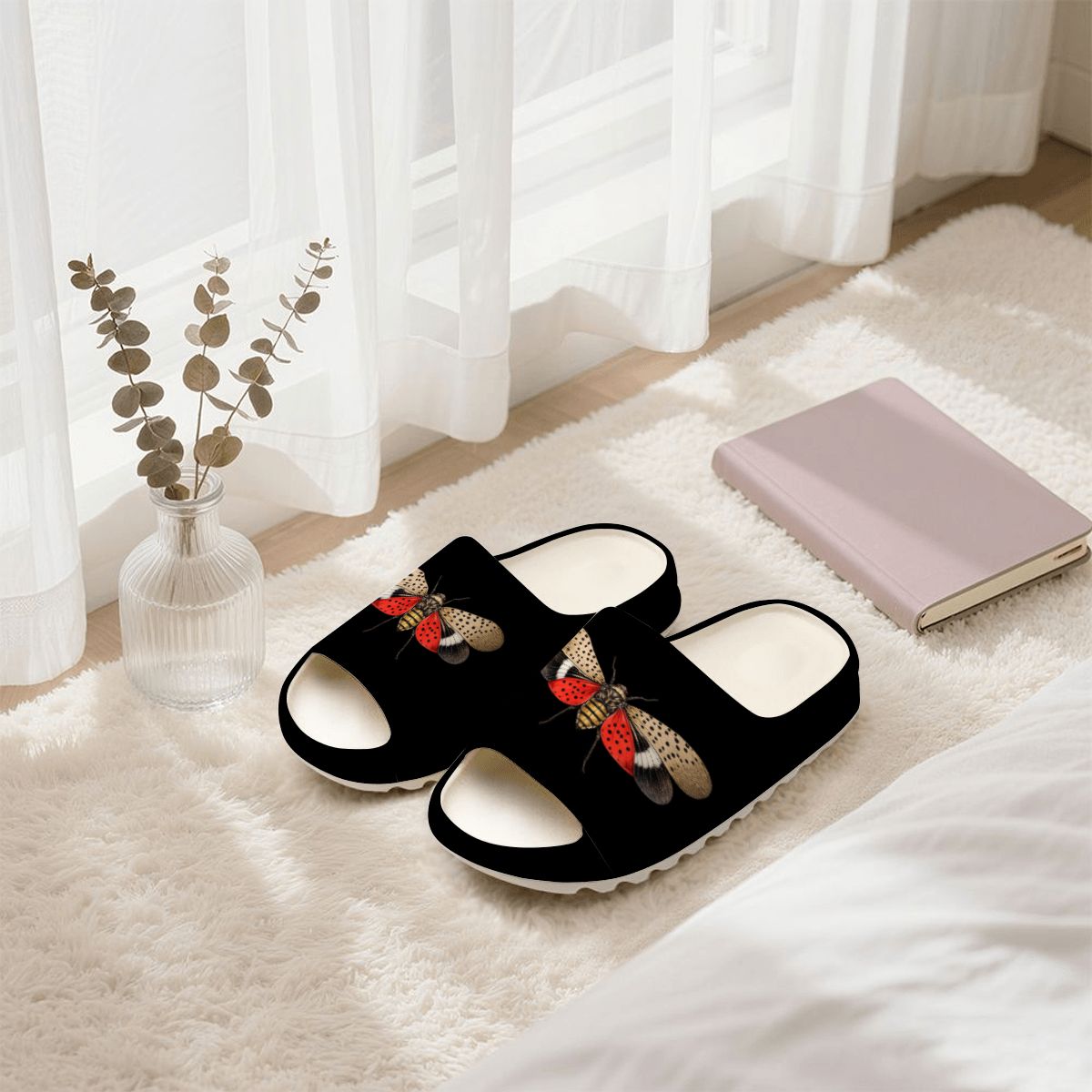 Spotted Lanternfly Stomper Slide Sandals