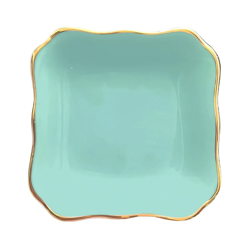 Robin's Egg Blue Jewelry and Trinket Tray