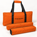 Mahj Queen New York Mahjong Bag Set 3 Pcs Orange Canvas