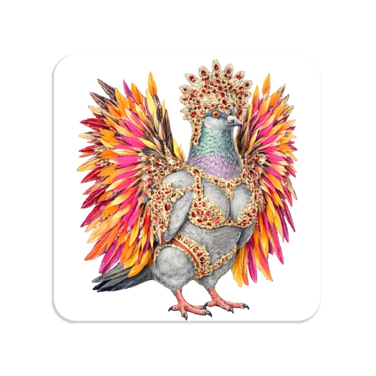 Flatbush NYC Pigeon Magnet