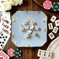 Hamptons Tiles Mahjong Dice and Trinket Tray