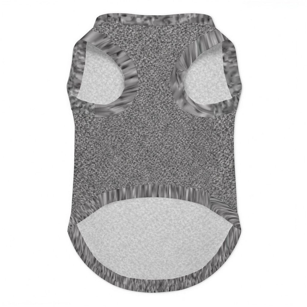 Financial District Gray Polyester Large Dog Vest   FiDi Finance Bro Dog