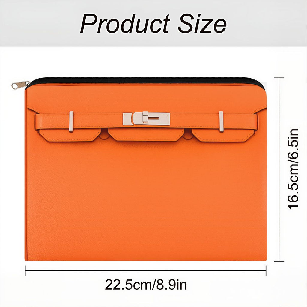 Canal Street Orange Large Coin Purse