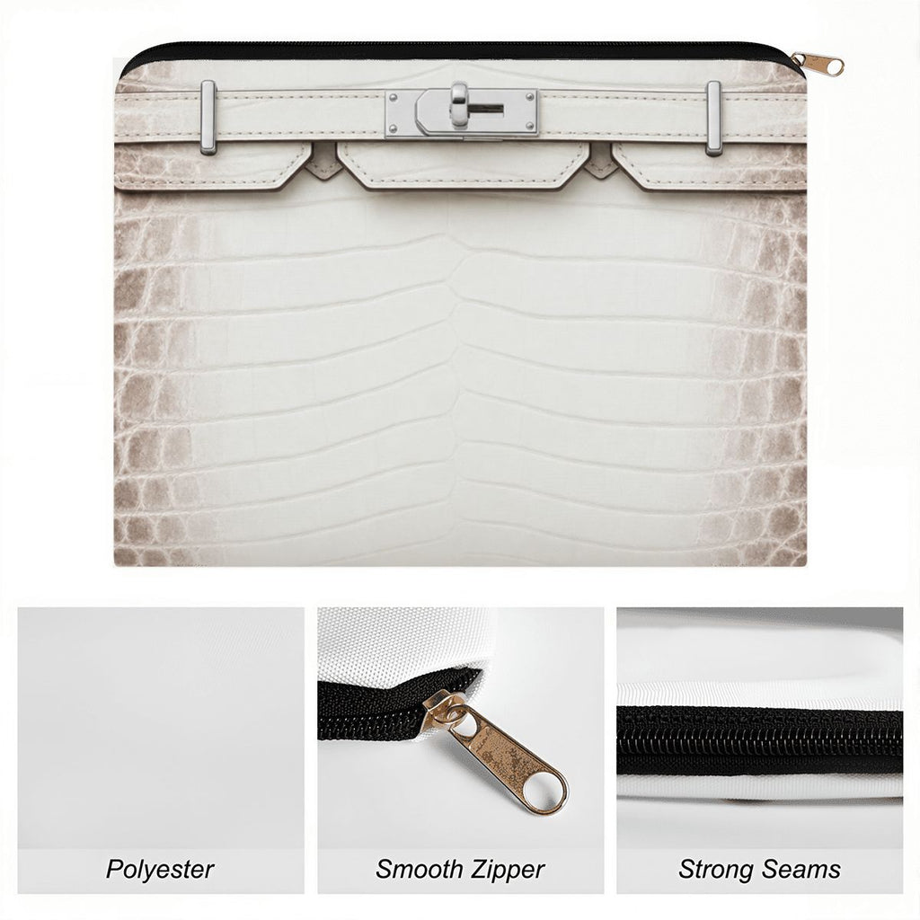Canal Street White Large Coin Purse