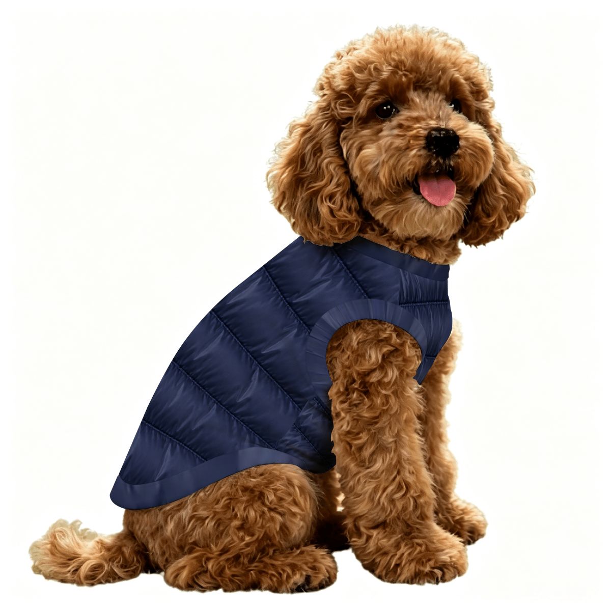 Financial District Polyester Small Dog Vest   FiDi Finance Bro Dog