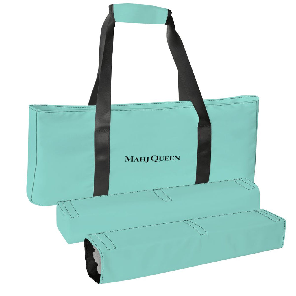 Robin's Egg Blue Mahj Queen Mahjong Bag Set 3 Piece