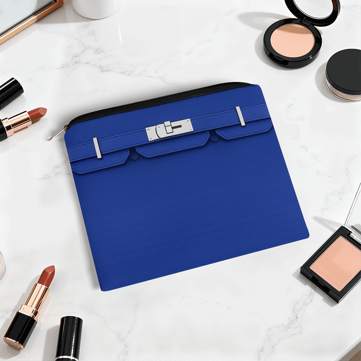 Canal Street Blue Large Coin Purse
