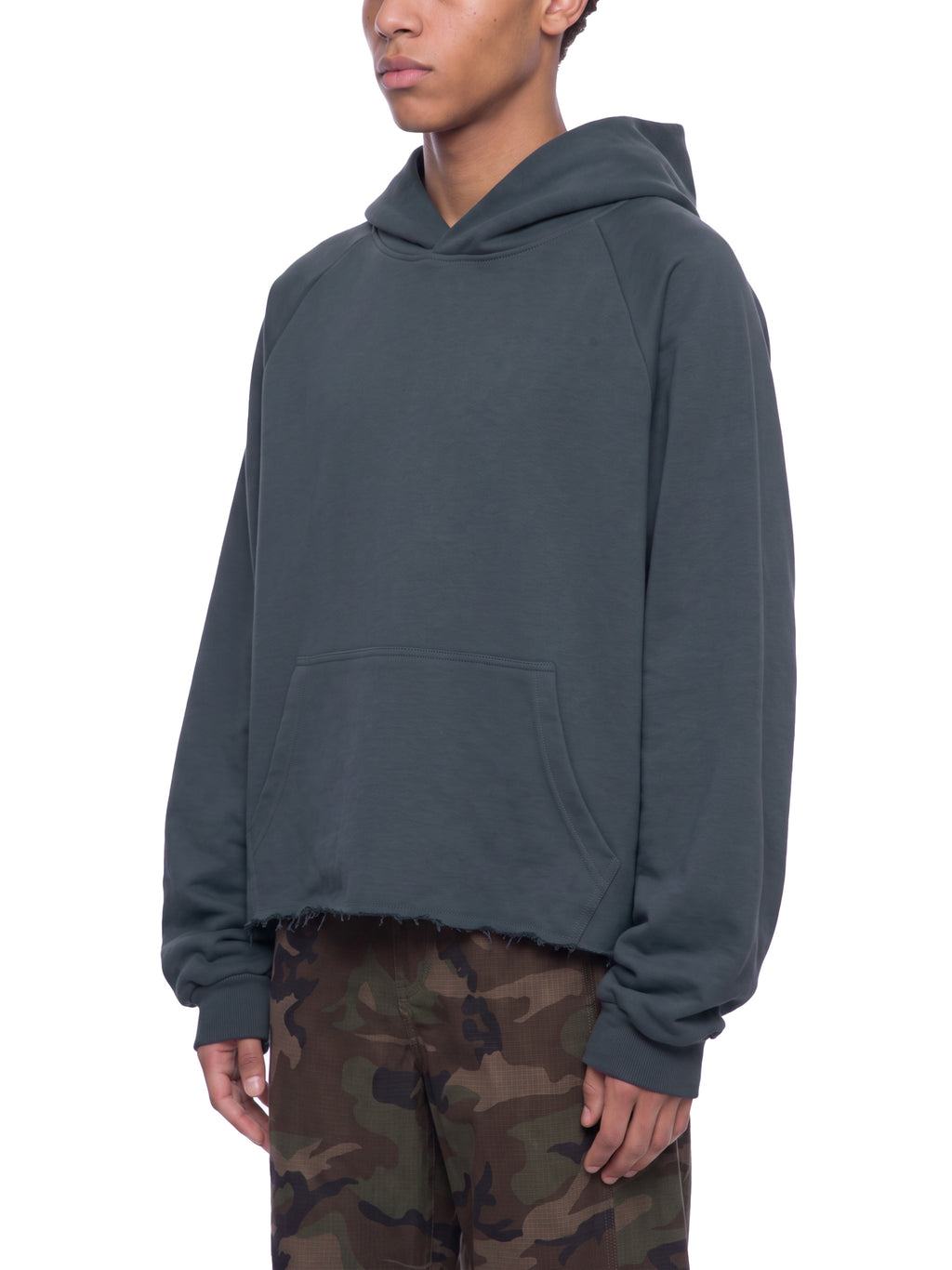 It's Mauve, Bro Unisex Vintage Wash Raw Edge Boxy Hoodie