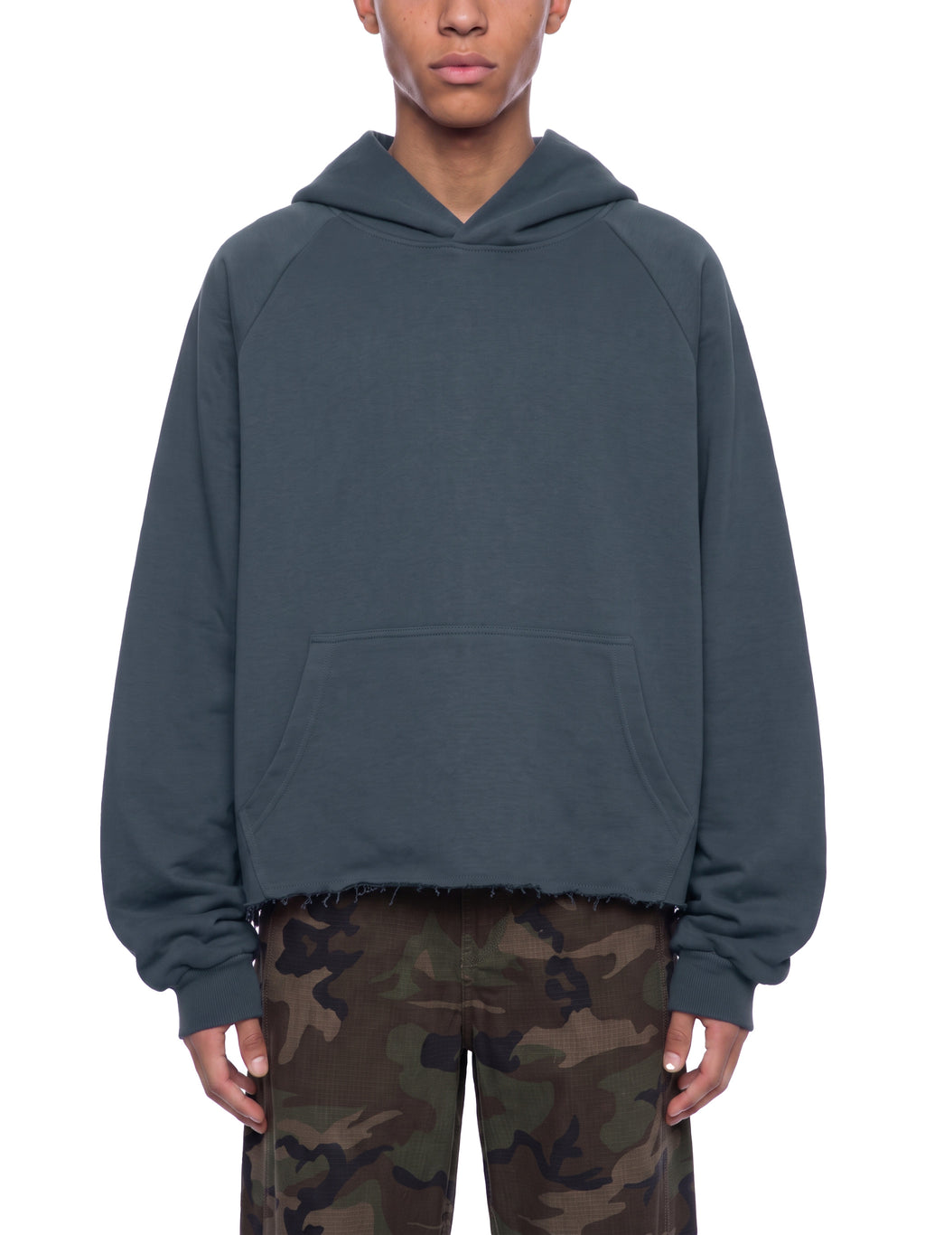 It's Mauve, Bro Unisex Vintage Wash Raw Edge Boxy Hoodie