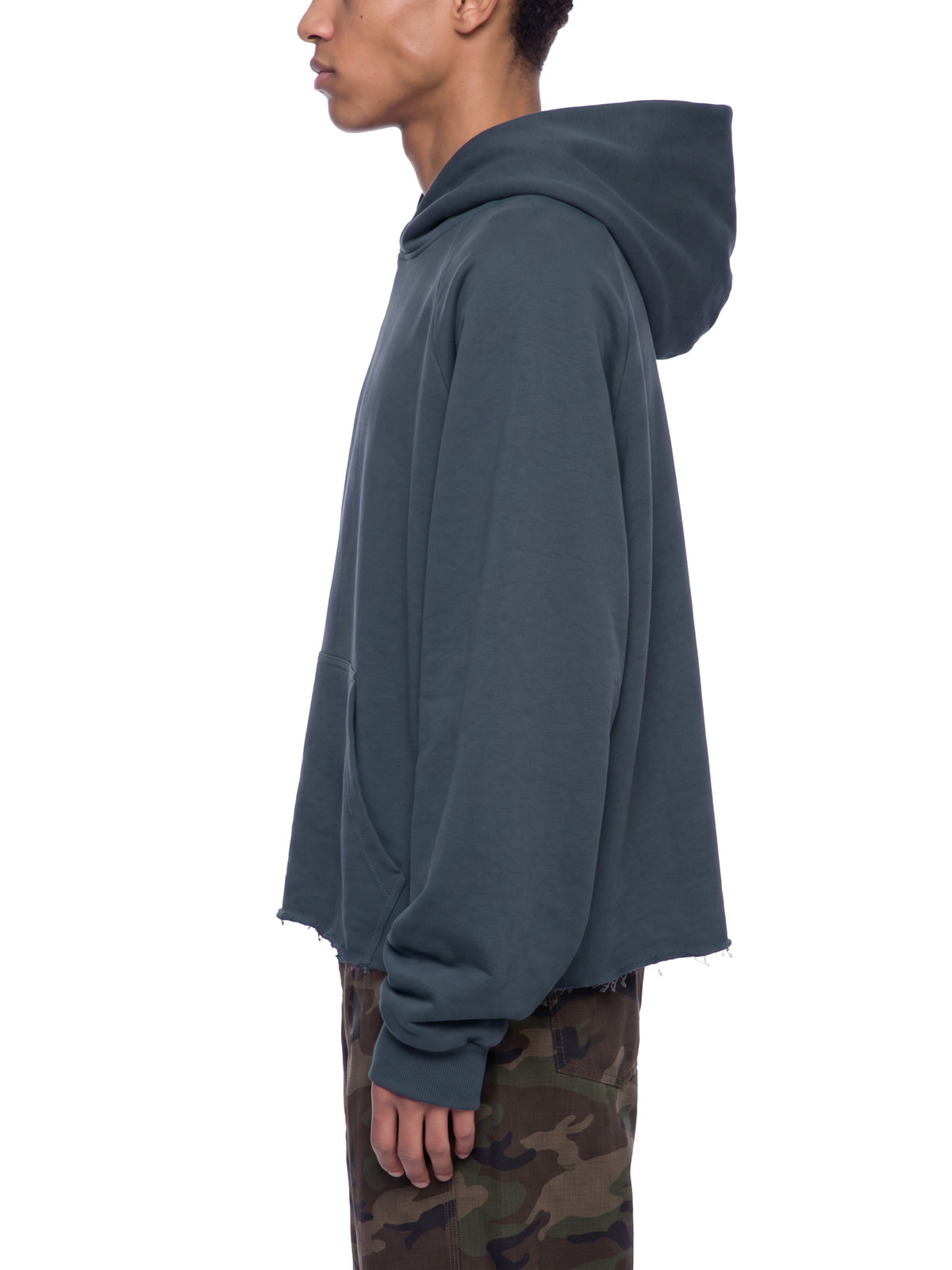 It's Mauve, Bro Unisex Vintage Wash Raw Edge Boxy Hoodie